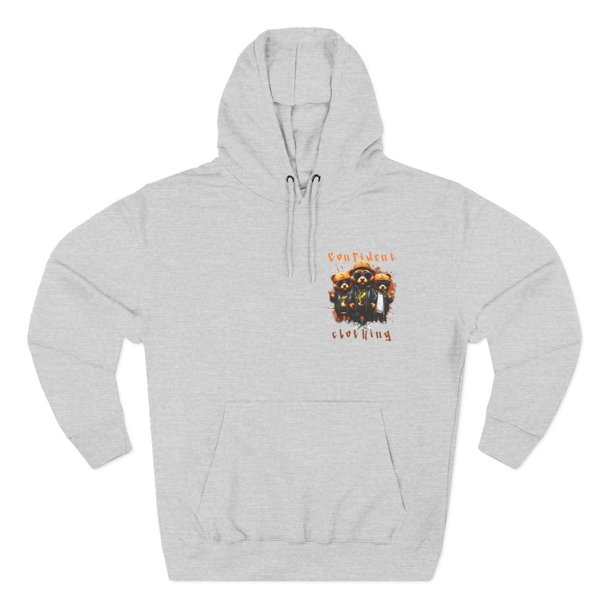 Confident Clothing Raccoon Crew Fleece Hoodie
