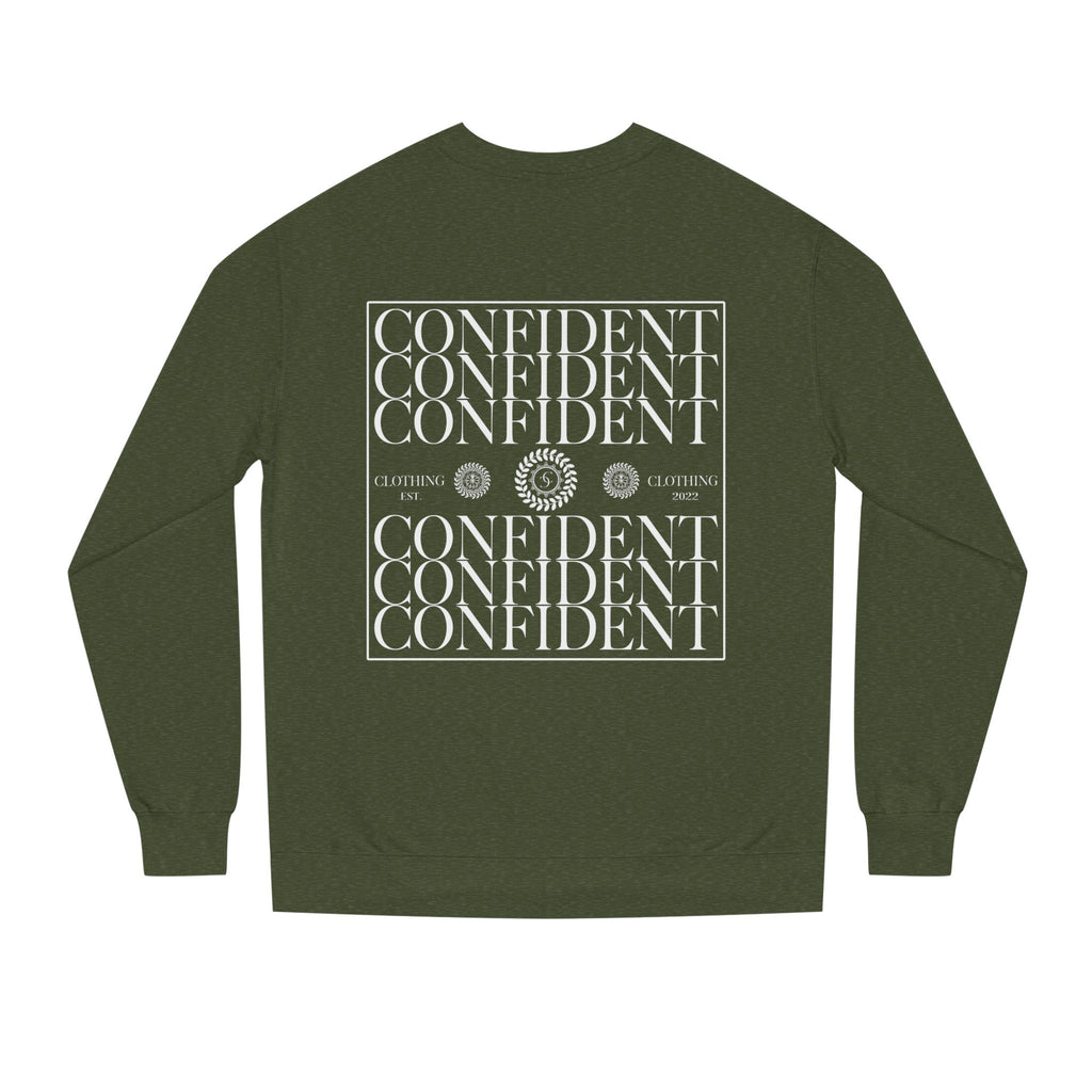 0.5 Confident Clothing Unisex Crew Neck Sweatshirt