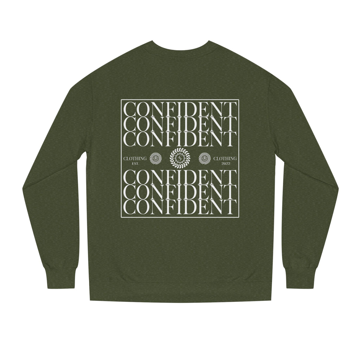 0.5 Confident Clothing Unisex Crew Neck Sweatshirt