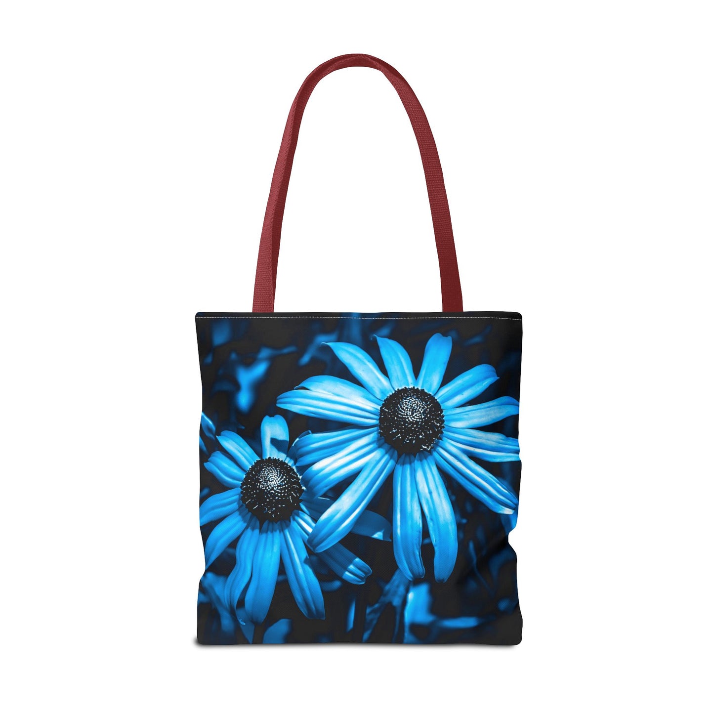Turquoise Sunflower Tote Bag