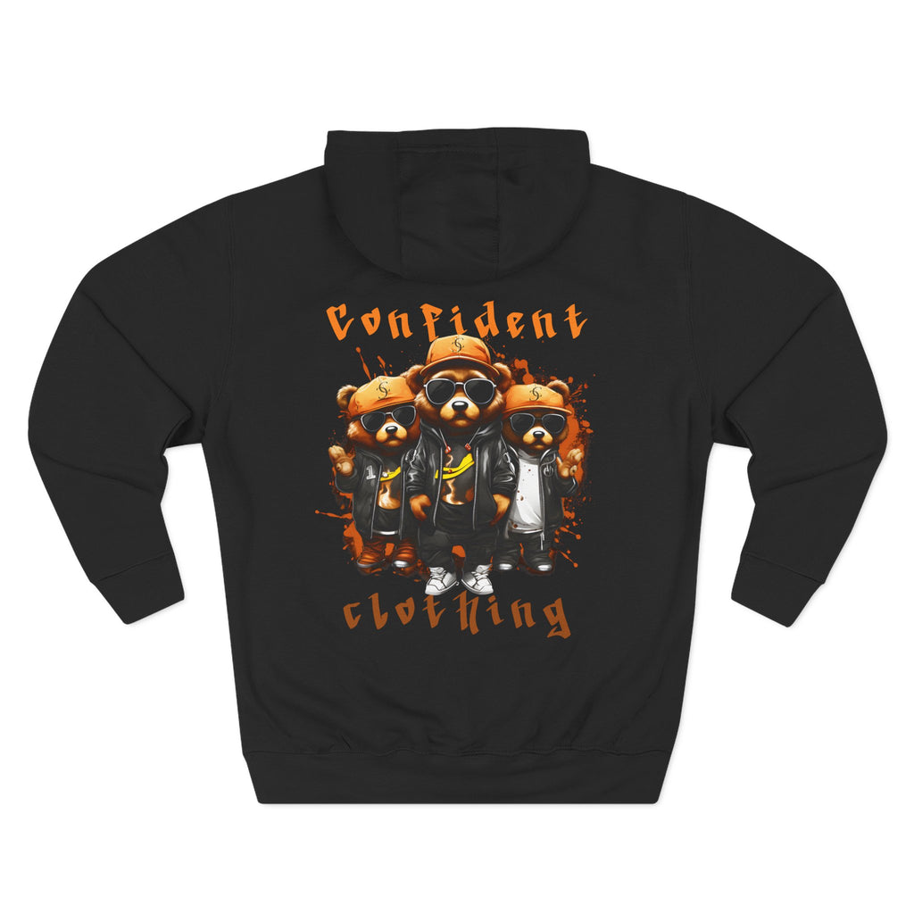 Confident Clothing Raccoon Crew Fleece Hoodie