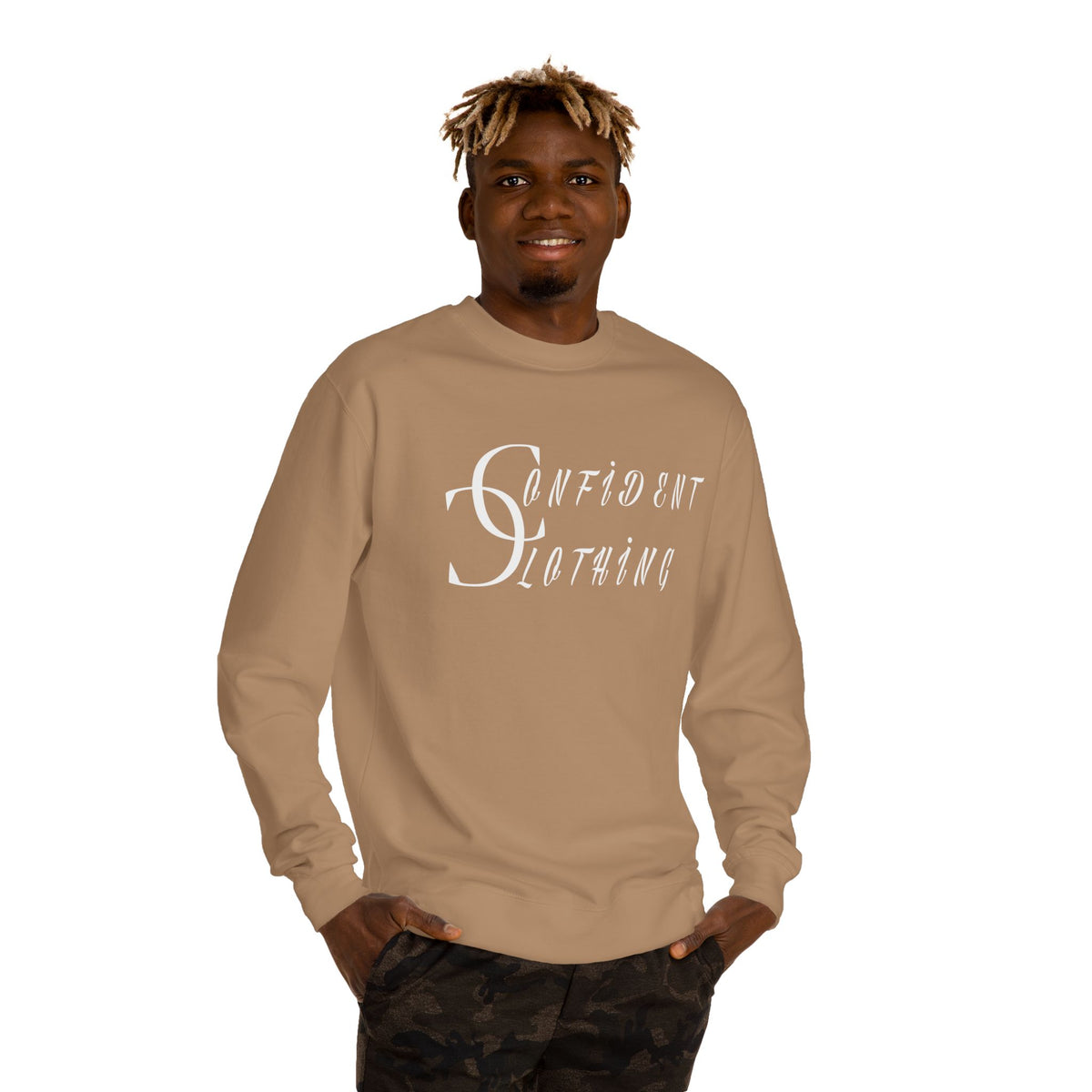 2.1 Confident Clothing Unisex Crew Neck Sweatshirt