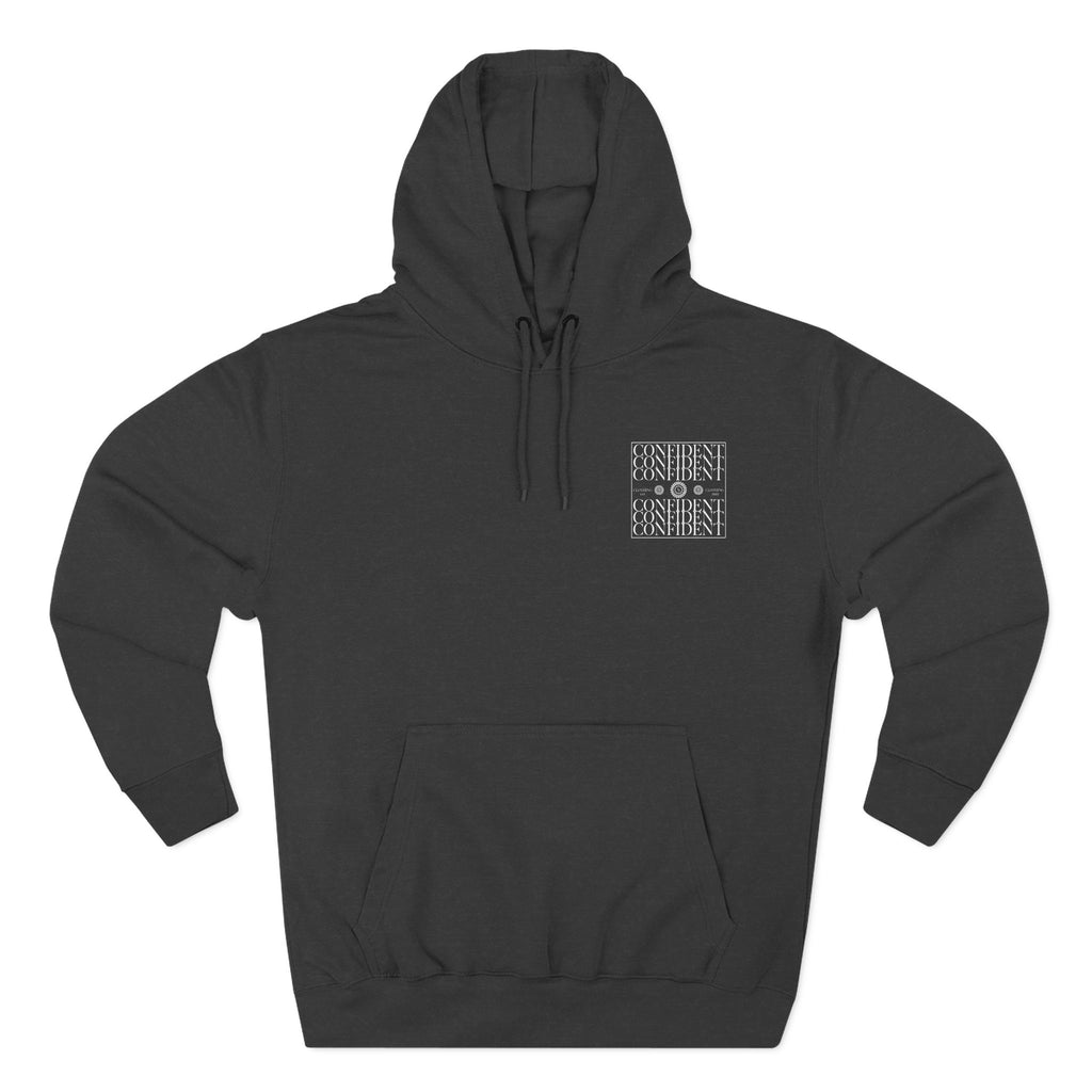 0.9 Confident Clothing Graphic Fleece Hoodie