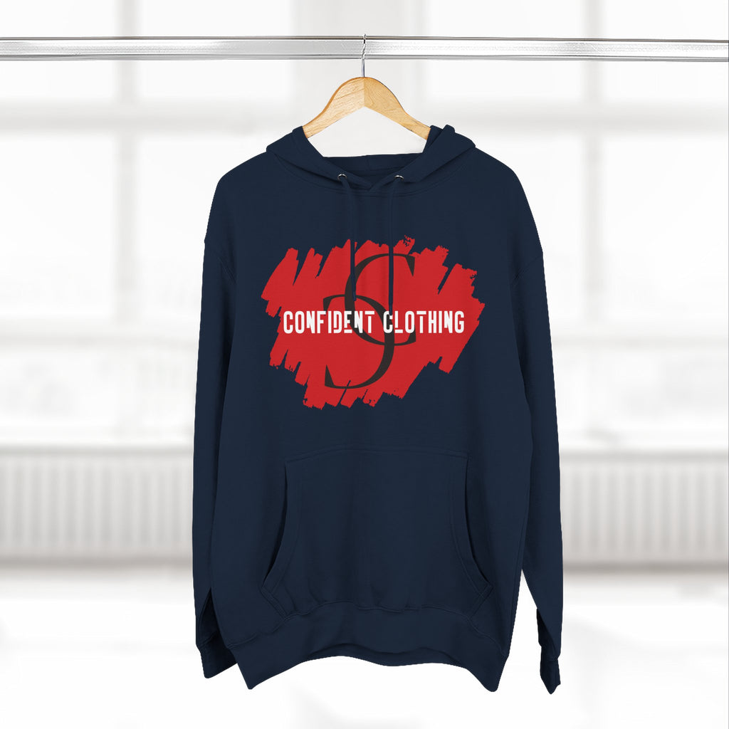 1.6 Confident Clothing Graphic Fleece Hoodie