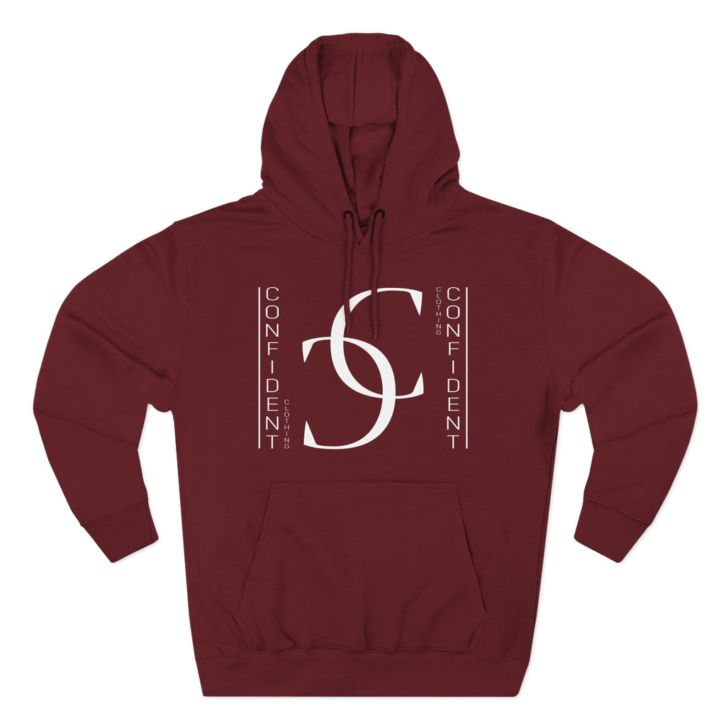 1.2 Confident Clothing Casual Graphic Fleece Hoodie