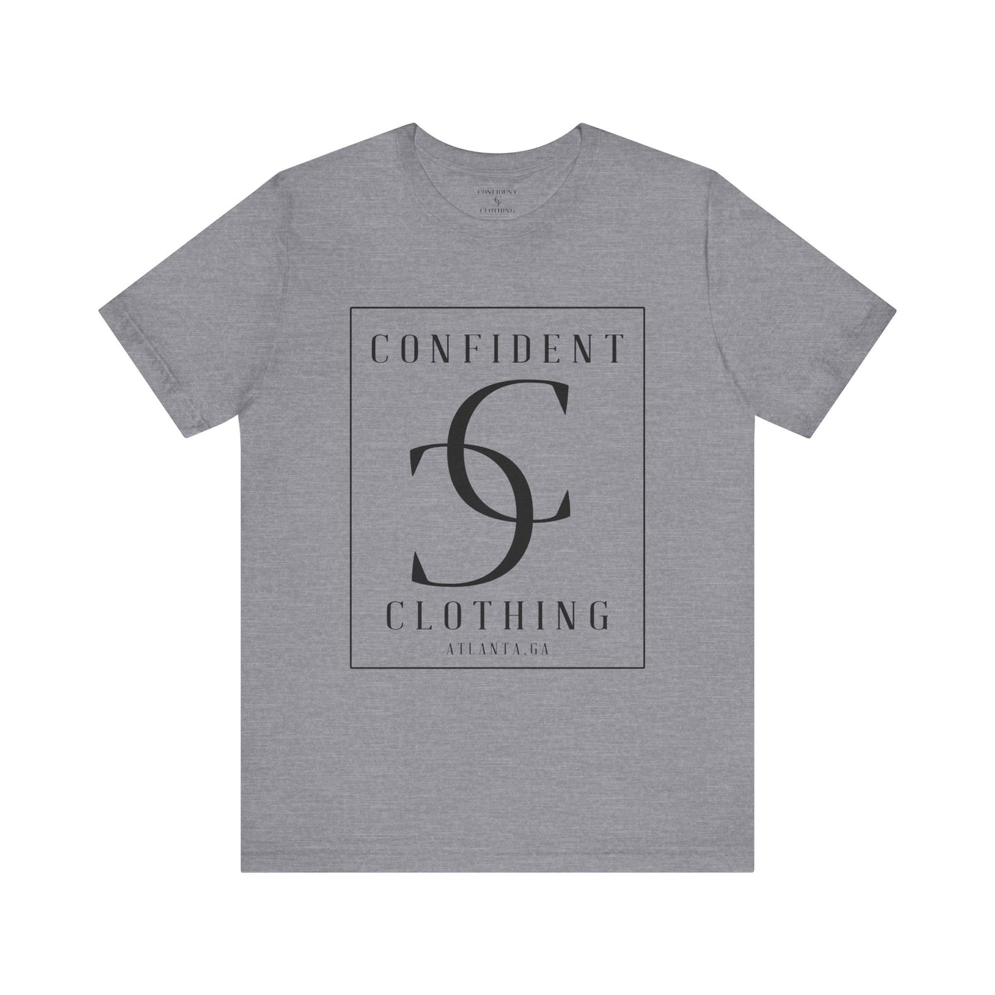 cc (Unisex) multi-color Jersey Short Sleeve Tee (black logo)