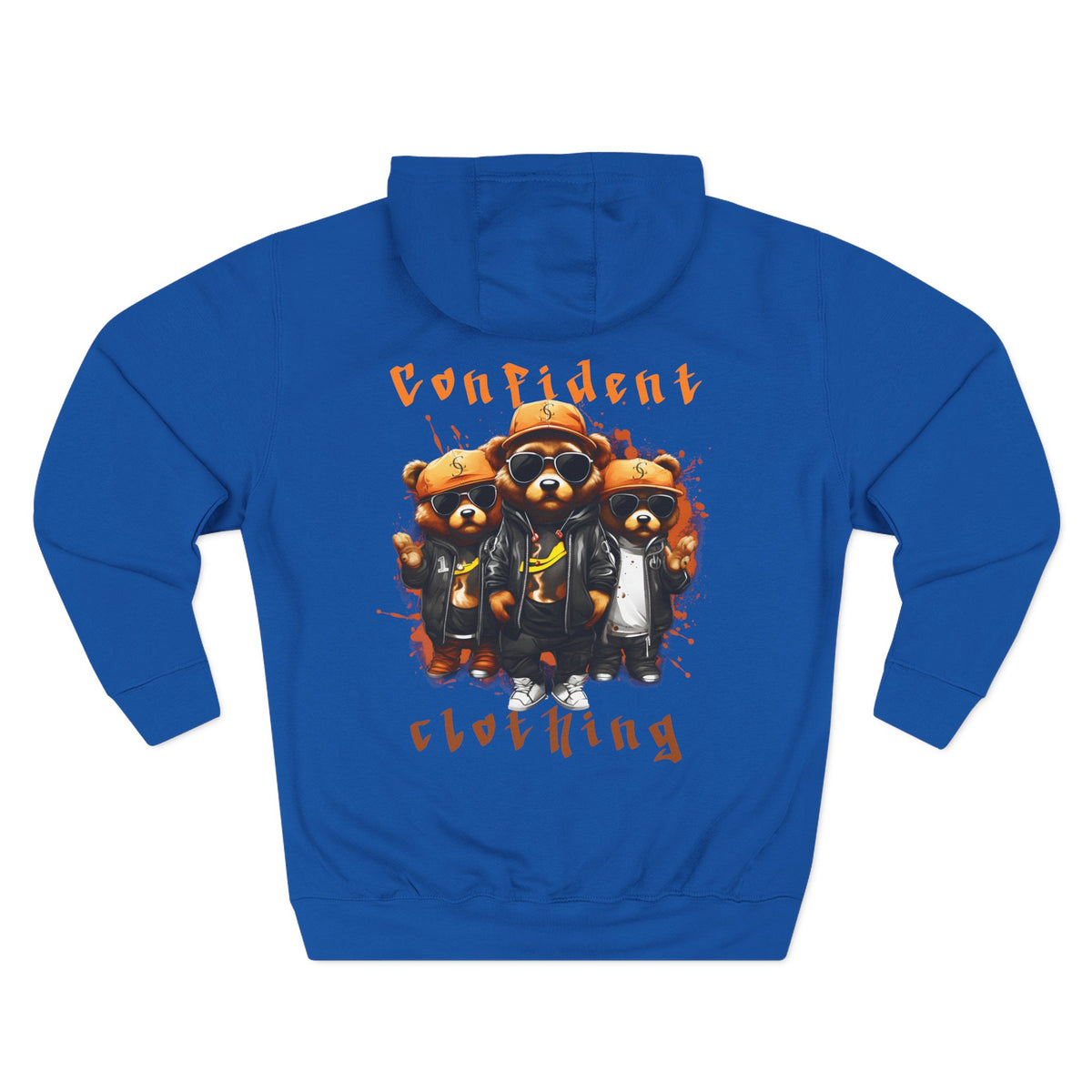 Confident Clothing Raccoon Crew Fleece Hoodie