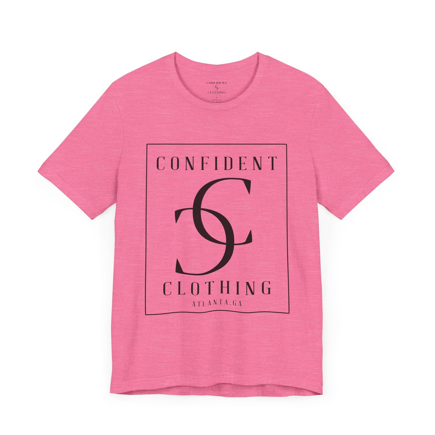 cc (Unisex) multi-color Jersey Short Sleeve Tee (black logo)