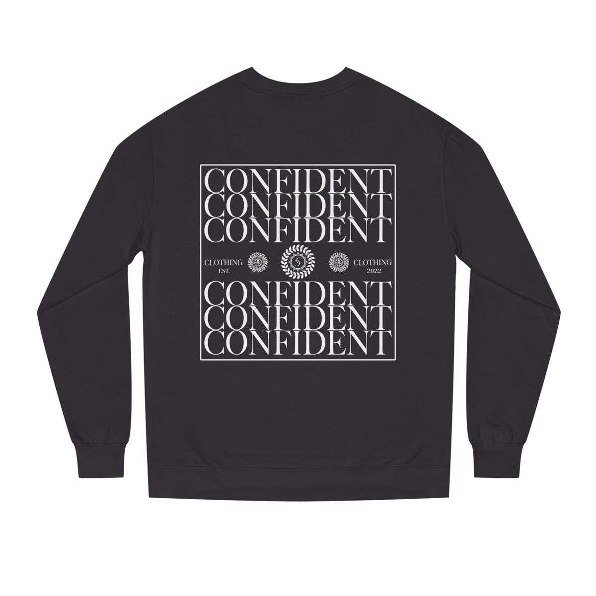0.5 Confident Clothing Unisex Crew Neck Sweatshirt