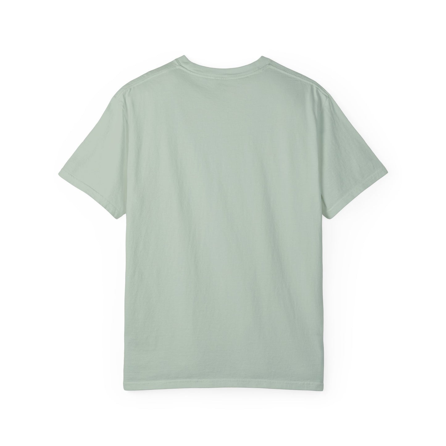 Veteran 1 Unisex Garment-Dyed T-shirt (white) black logo