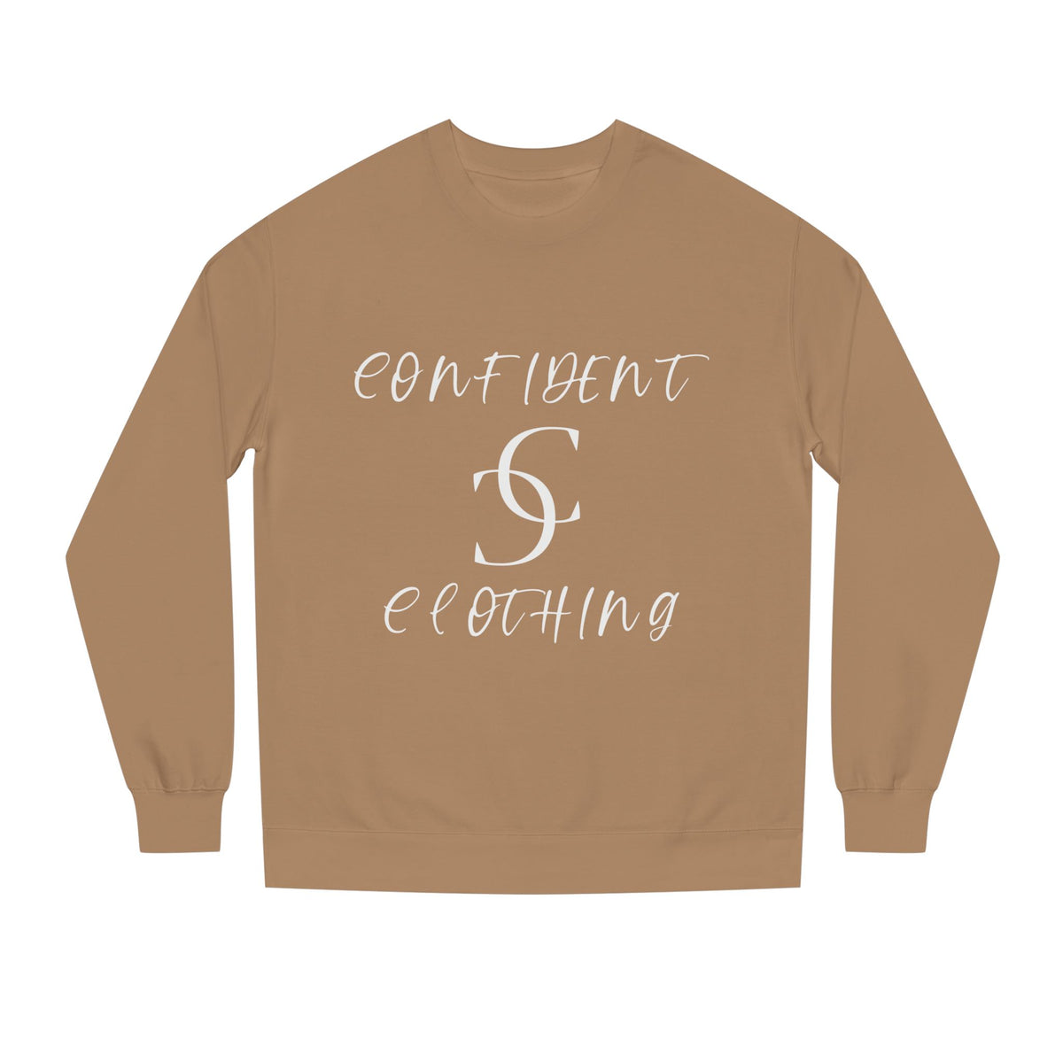 0.6 Confident Clothing Unisex Crew Neck Sweatshirt