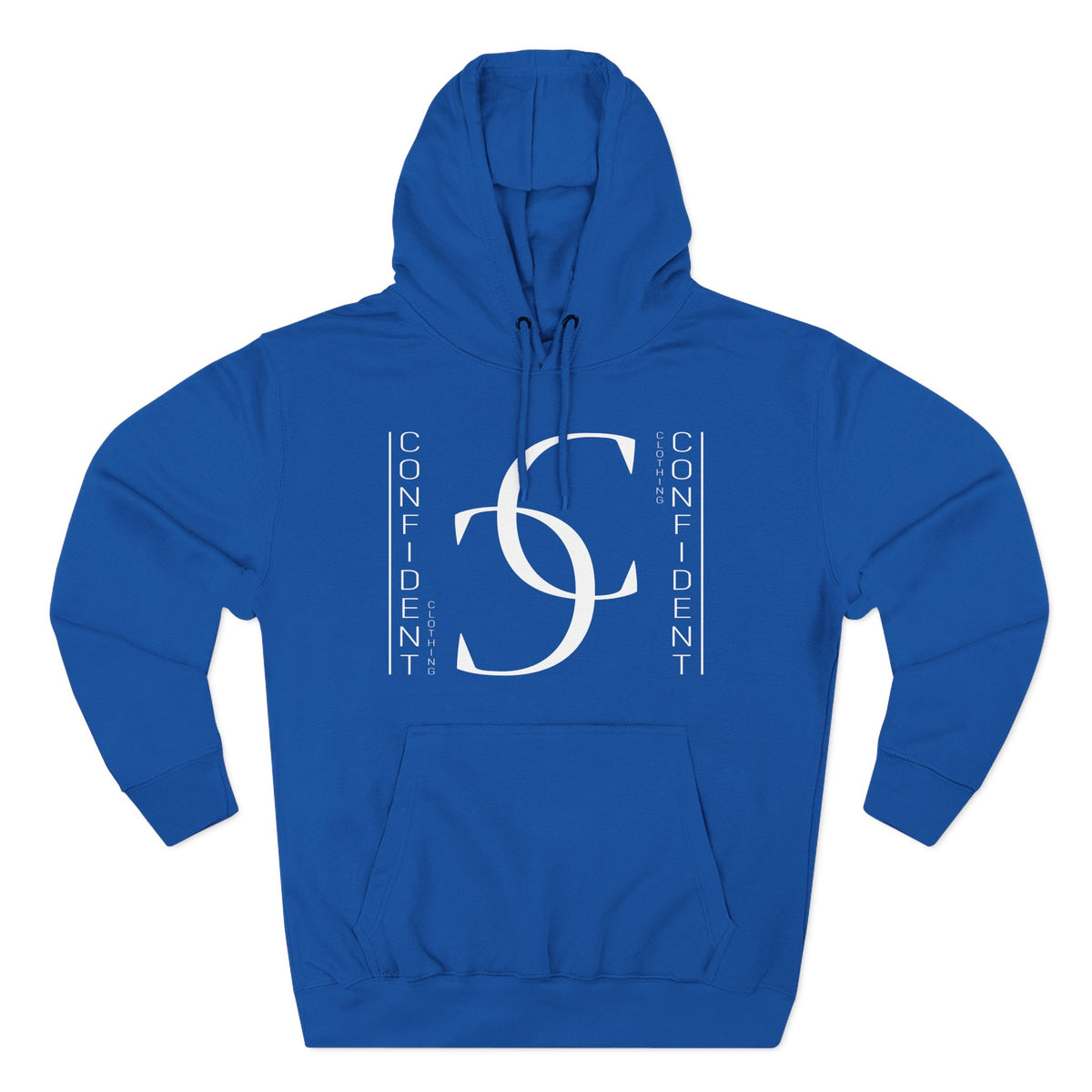 1.2 Confident Clothing Casual Graphic Fleece Hoodie