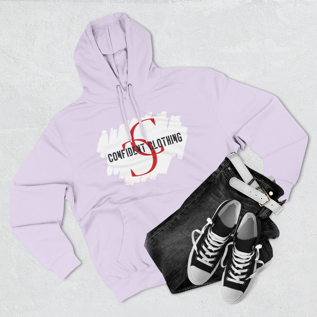 1.8 Confident Clothing Logo Fleece Hoodie