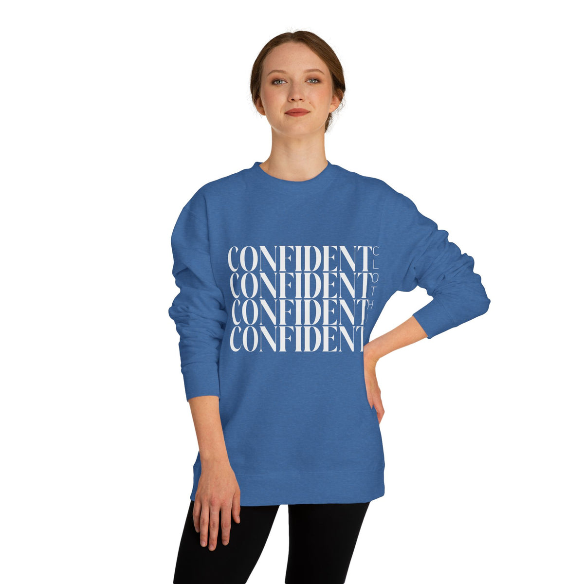 2.2 Confident Clothing Unisex Crew Neck Sweatshirt