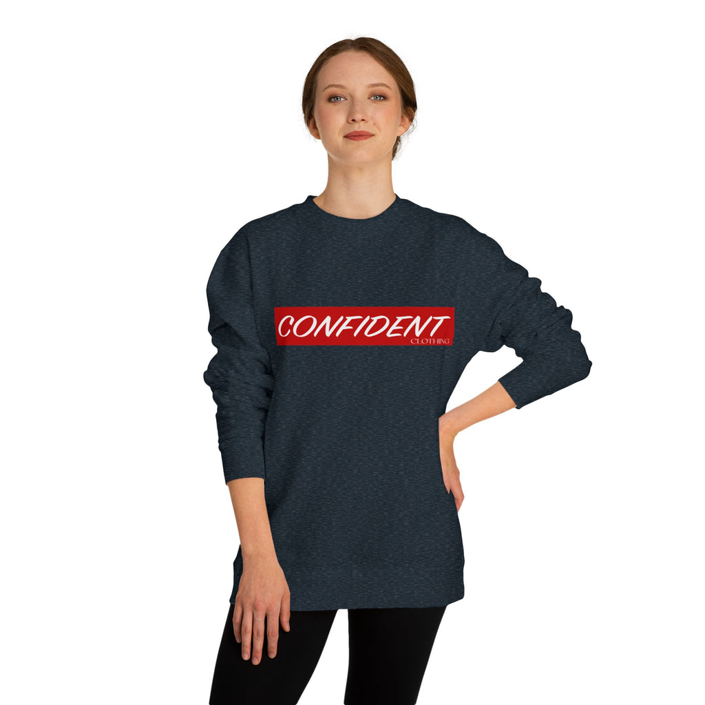 0.7 Confident Clothing Unisex Crew Neck Sweatshirt