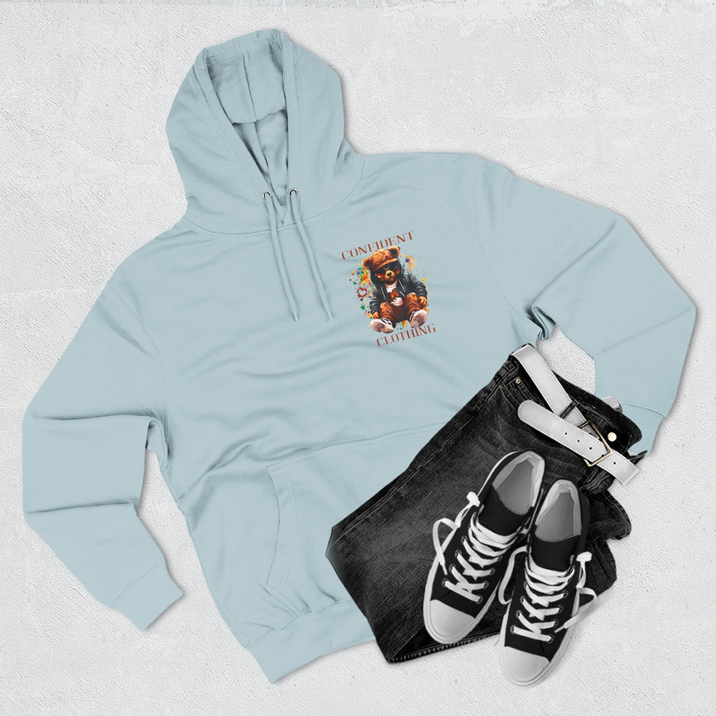 0.4 Confident Clothing Cool Bear Graphic Hoodie