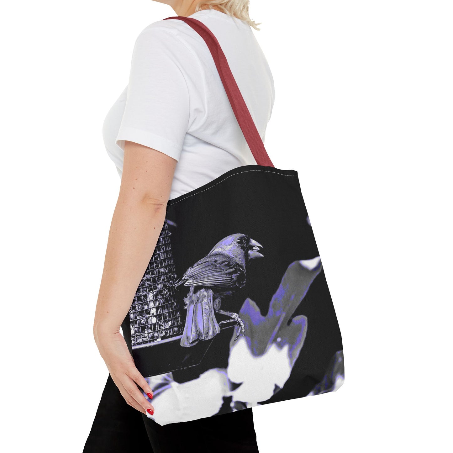 Sunflower seed Bird Tote Bag
