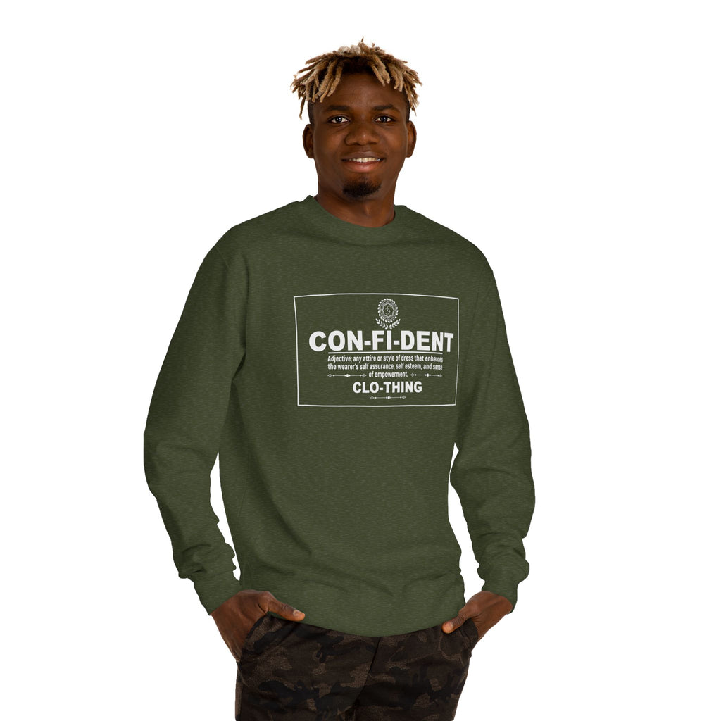 2.3 Confident Clothing Unisex Crew Neck Sweatshirt