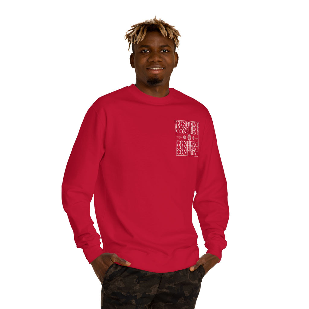 0.5 Confident Clothing Unisex Crew Neck Sweatshirt