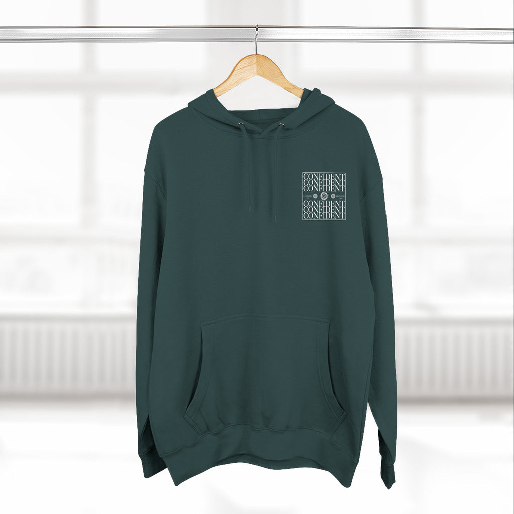 0.9 Confident Clothing Graphic Fleece Hoodie