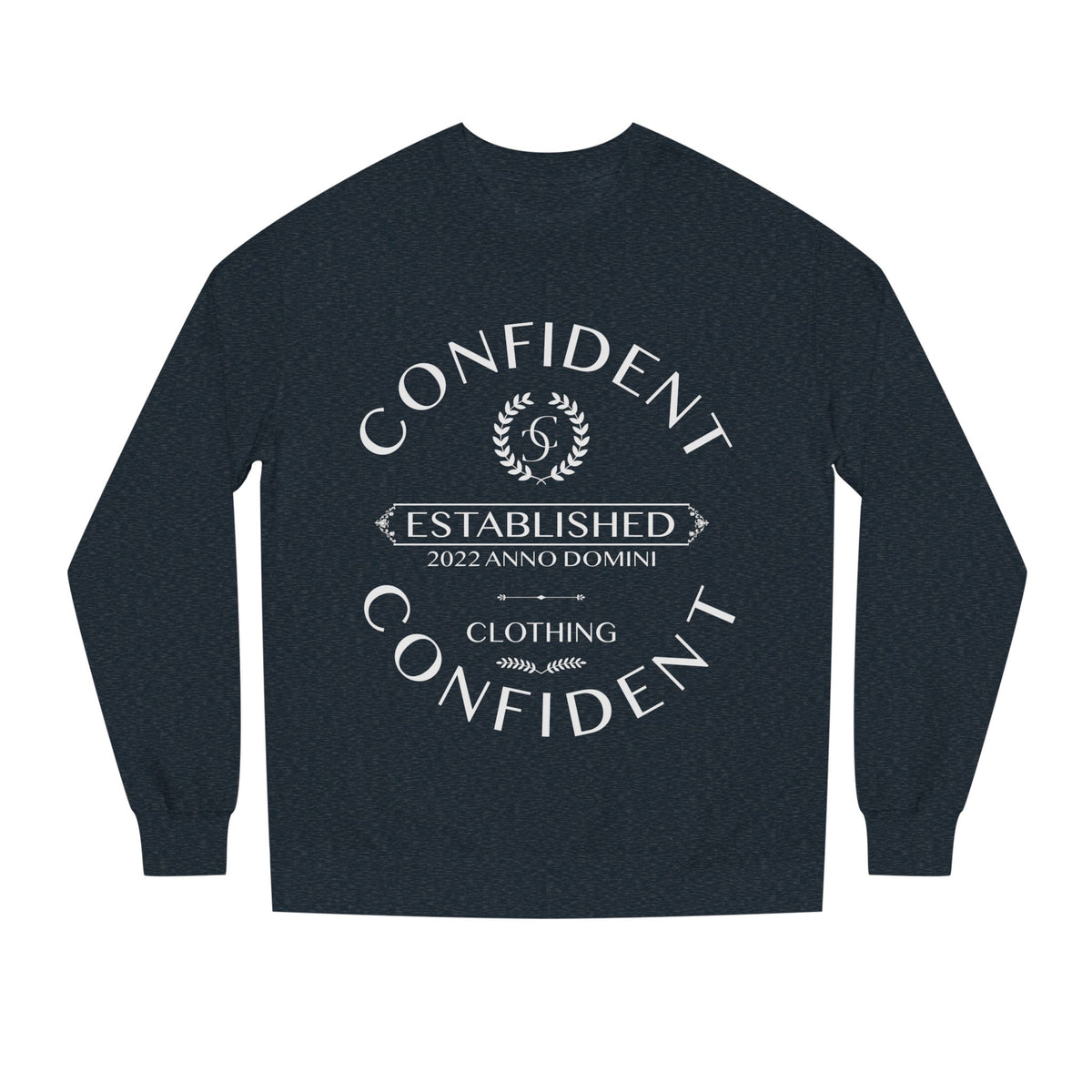 0.1 Confident Clothing Unisex Crew Neck Sweatshirt