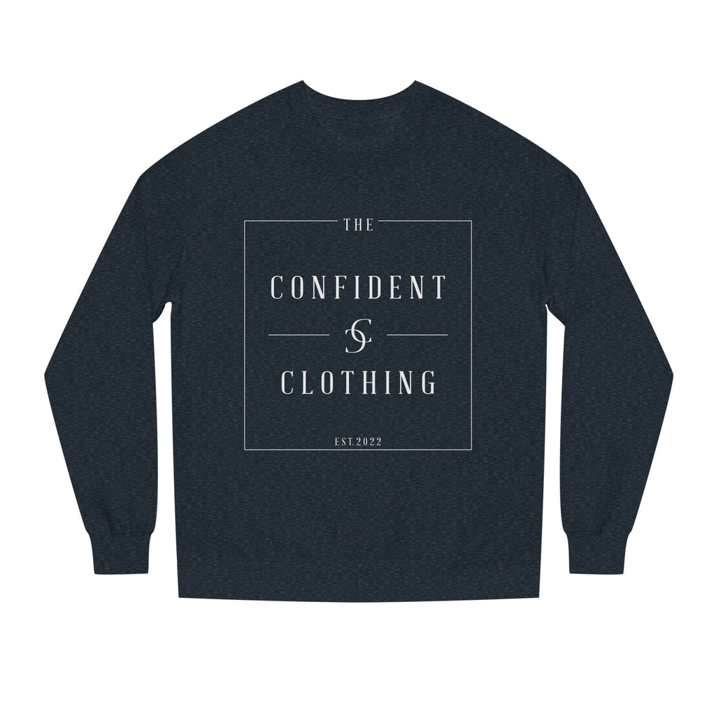 0.4 Confident Clothing Unisex Crew Neck Sweatshirt