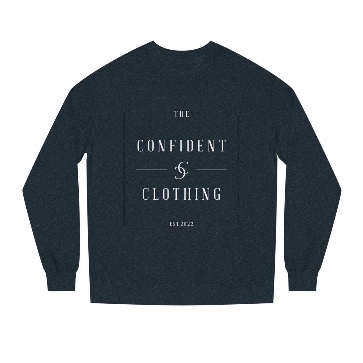 0.4 Confident Clothing Unisex Crew Neck Sweatshirt