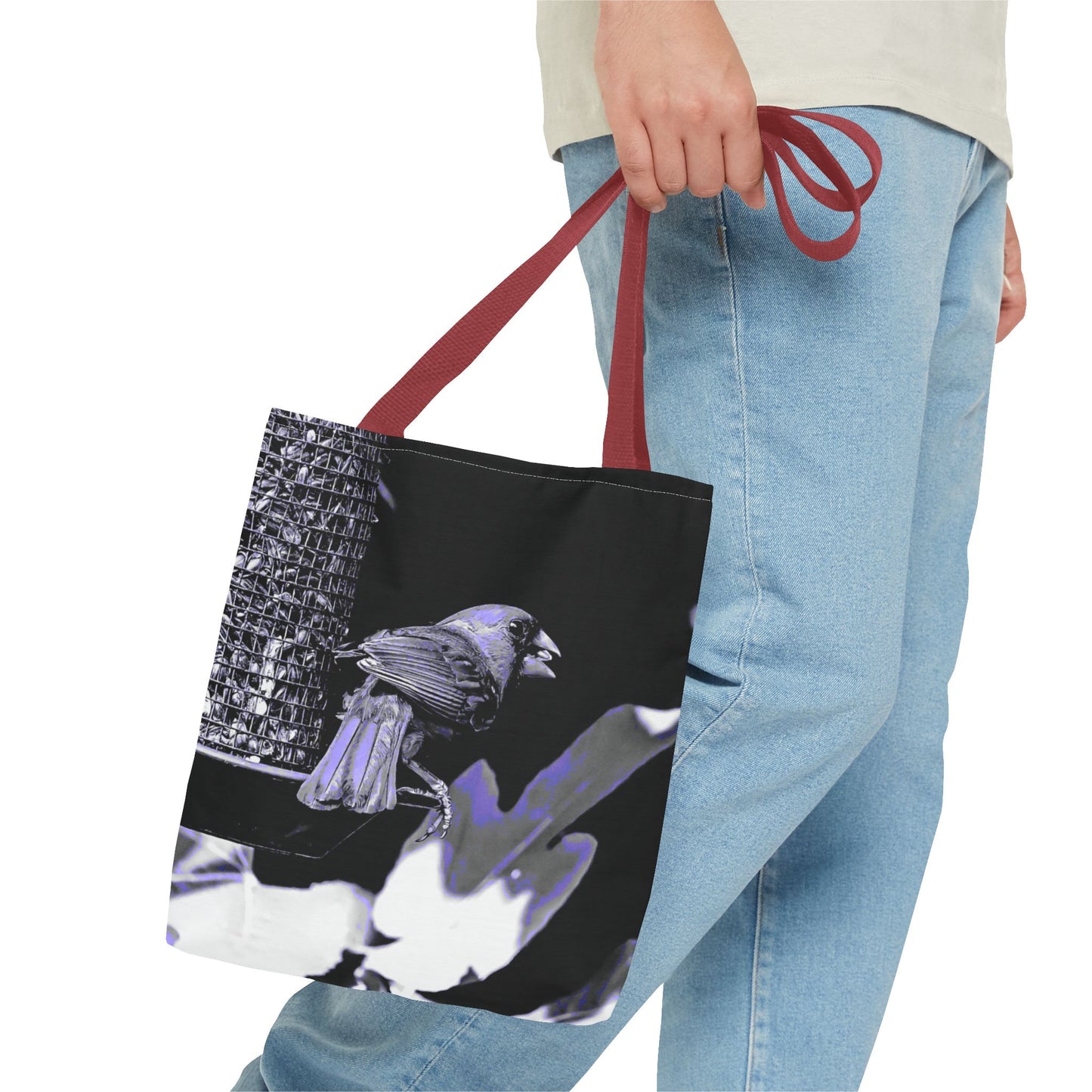 Sunflower seed Bird Tote Bag
