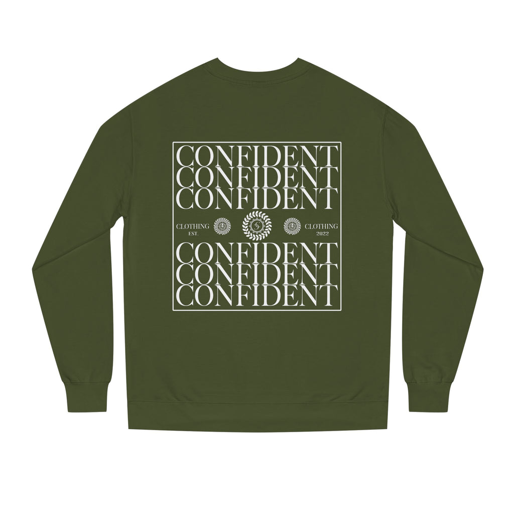 0.5 Confident Clothing Unisex Crew Neck Sweatshirt