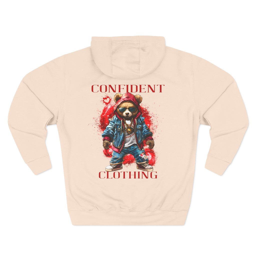 Confident Clothing Galaxy Bear Graphic Hoodie