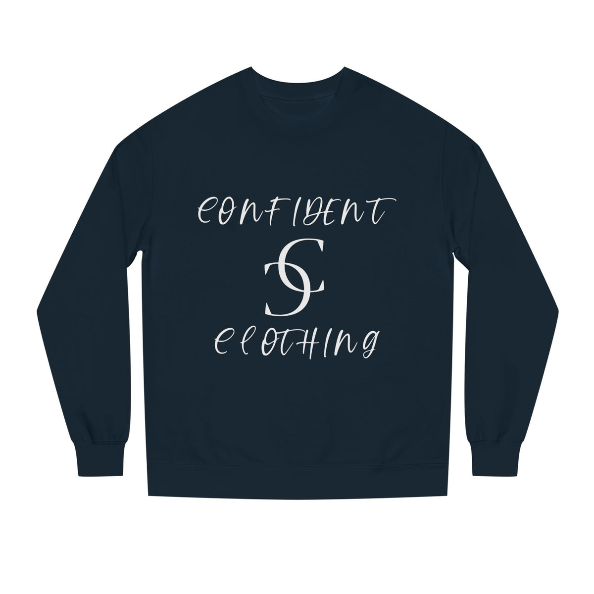 0.6 Confident Clothing Unisex Crew Neck Sweatshirt