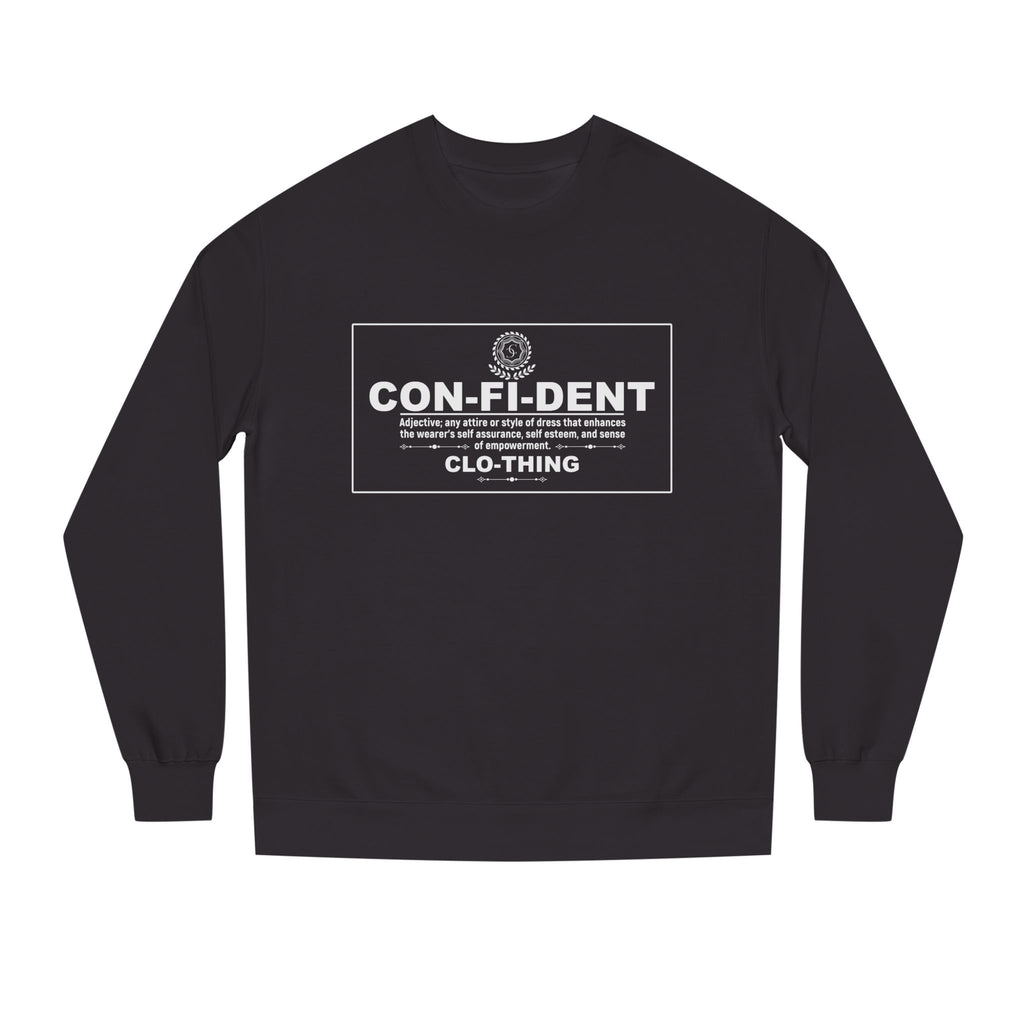 2.3 Confident Clothing Unisex Crew Neck Sweatshirt