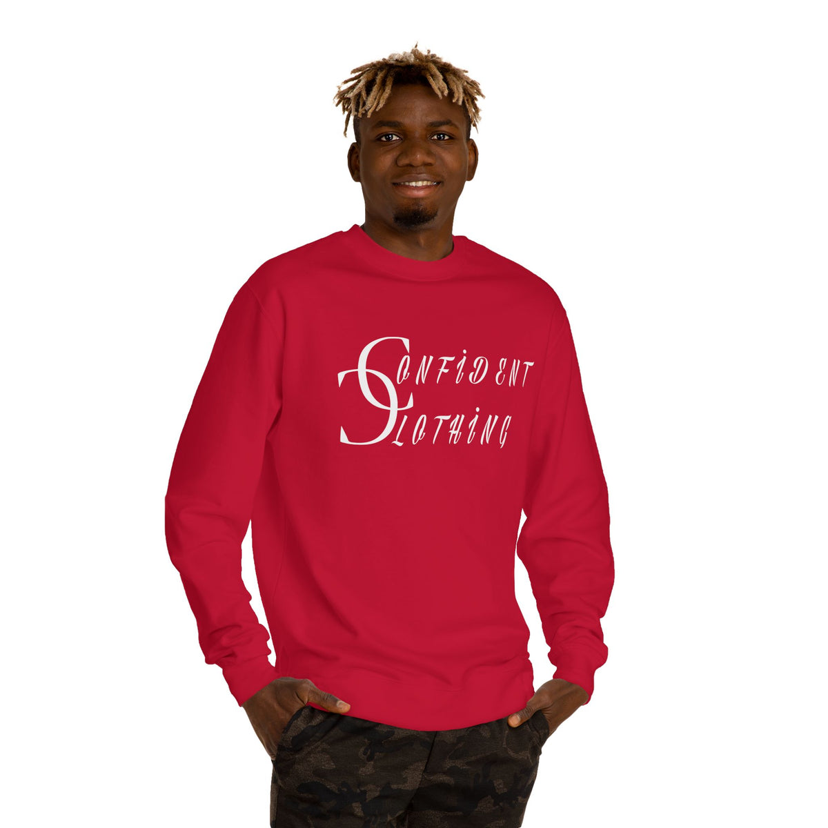 2.1 Confident Clothing Unisex Crew Neck Sweatshirt