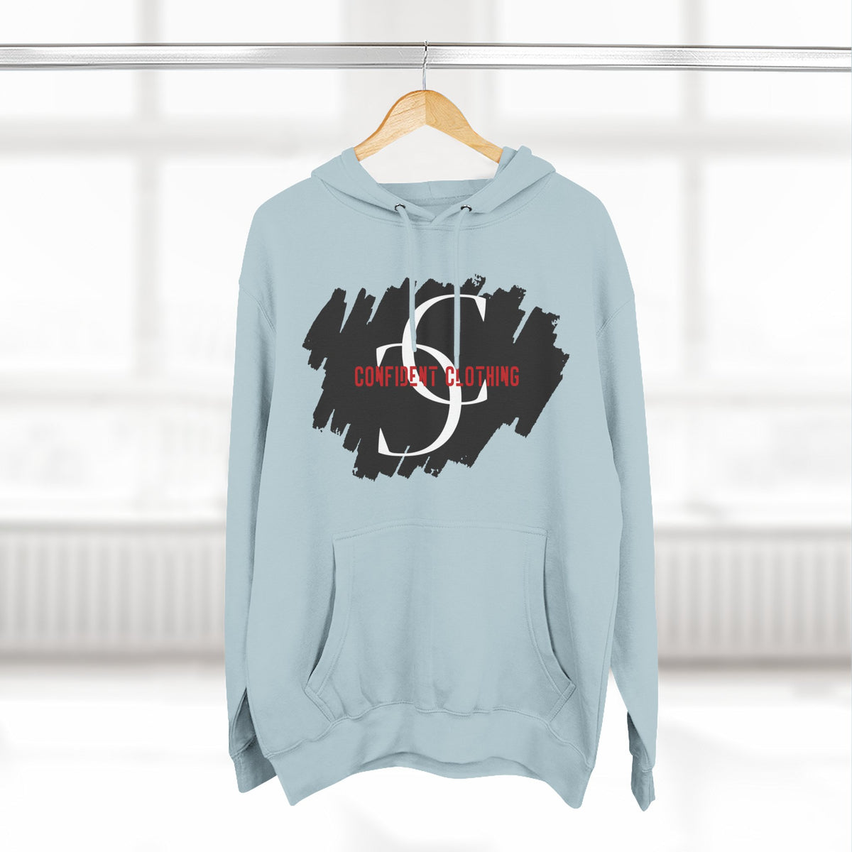 1.9 Confidence Clothing Graphic Fleece Hoodie