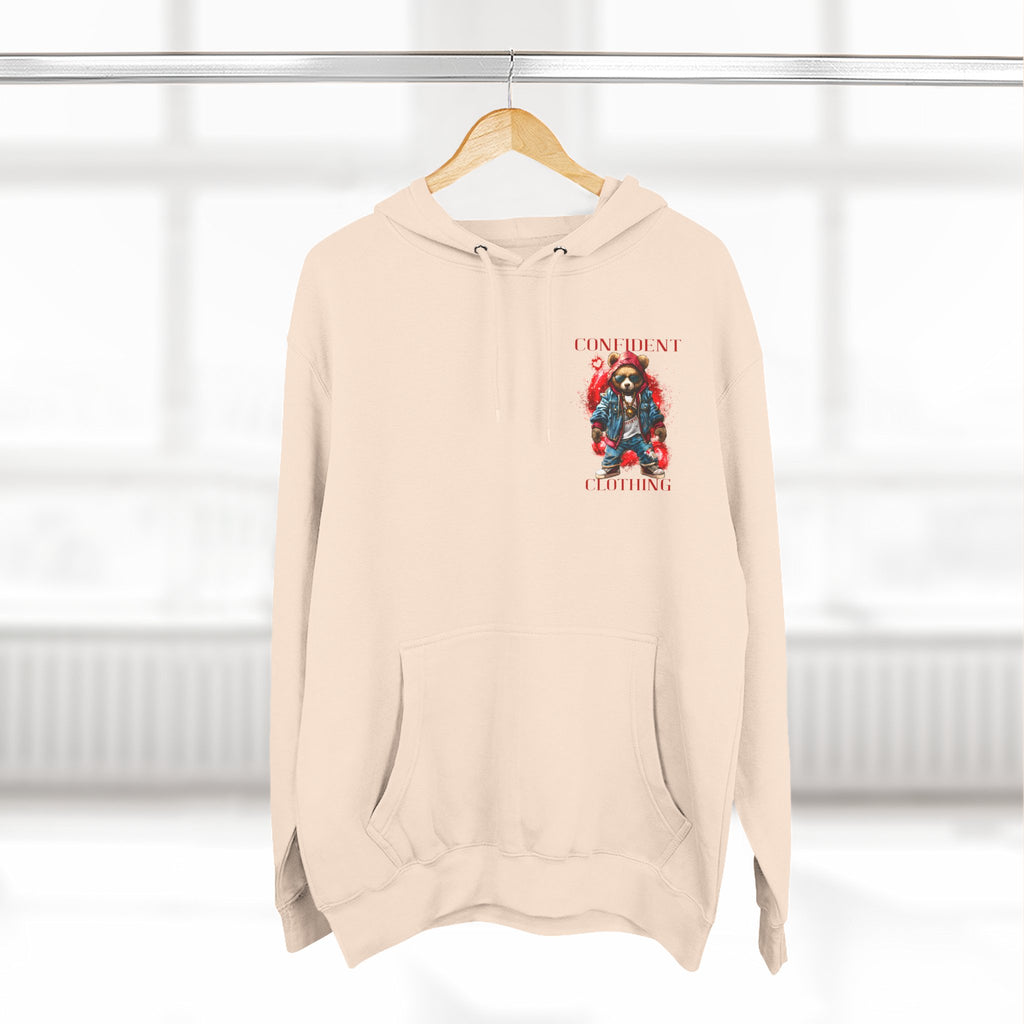 Confident Clothing Galaxy Bear Graphic Hoodie