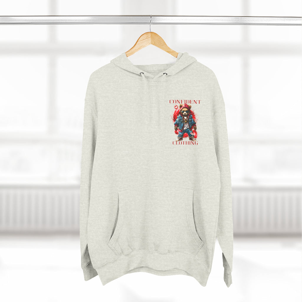 Confident Clothing Galaxy Bear Graphic Hoodie
