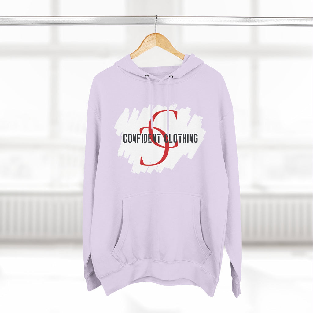 1.8 Confident Clothing Logo Fleece Hoodie