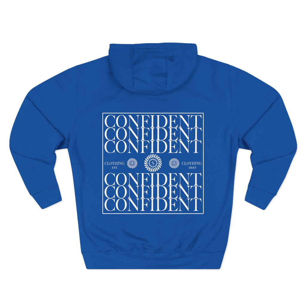 0.9 Confident Clothing Graphic Fleece Hoodie