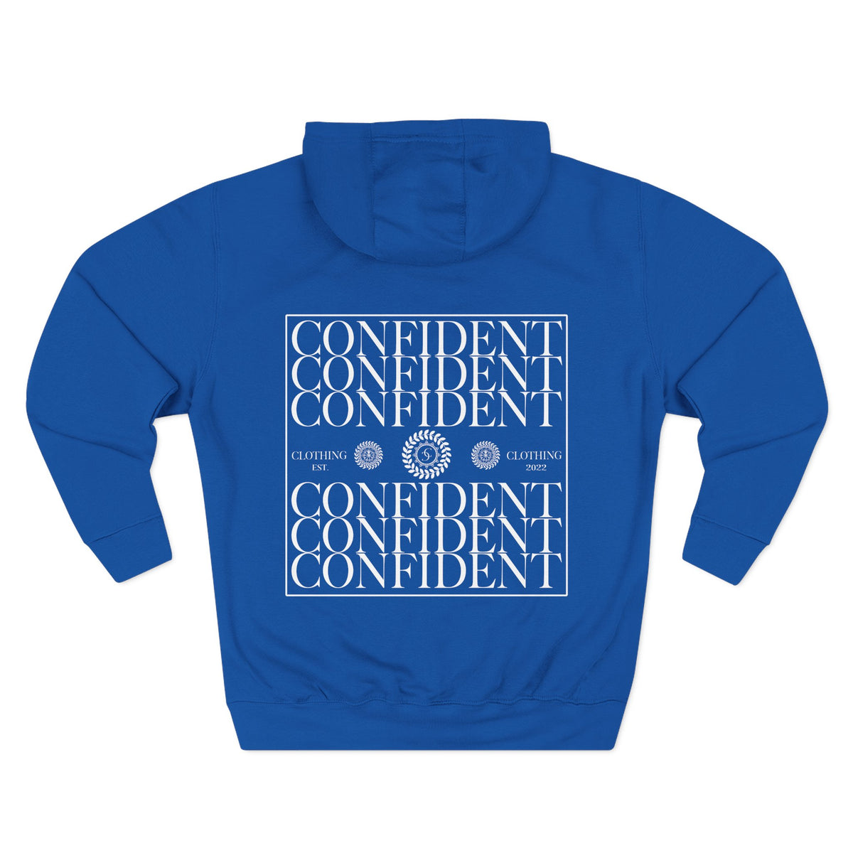 0.9 Confident Clothing Graphic Fleece Hoodie