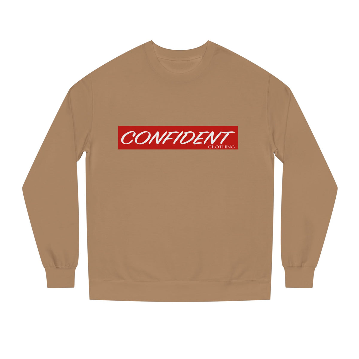 0.7 Confident Clothing Unisex Crew Neck Sweatshirt