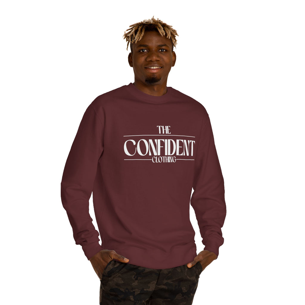 0.3 Confident Clothing Unisex Crew Neck Sweatshirt
