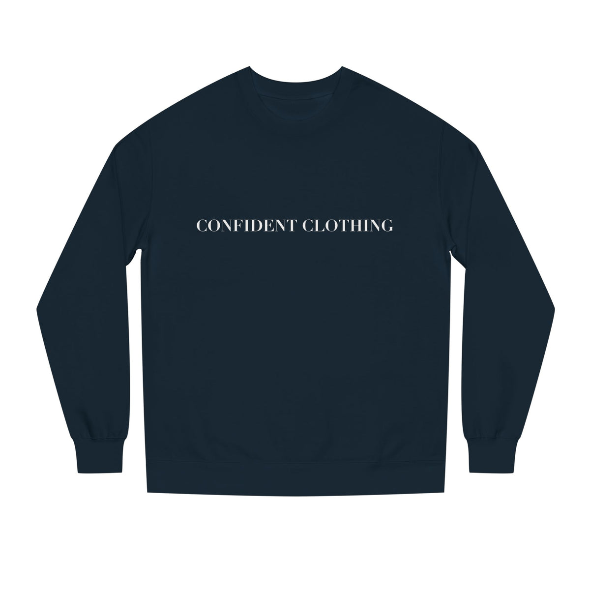 0.8 Confident Clothing Unisex Crew Neck Sweatshirt