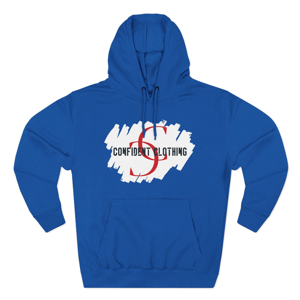 1.8 Confident Clothing Logo Fleece Hoodie