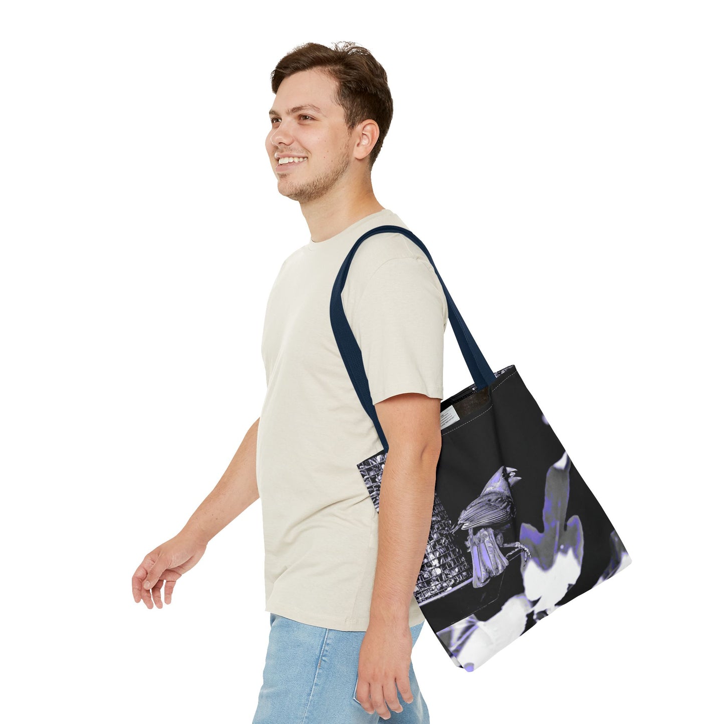 Sunflower seed Bird Tote Bag