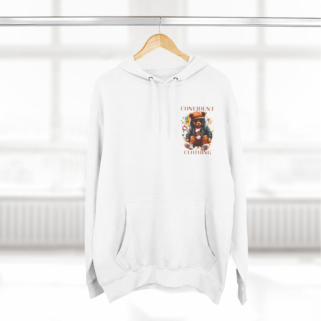 0.4 Confident Clothing Cool Bear Graphic Hoodie