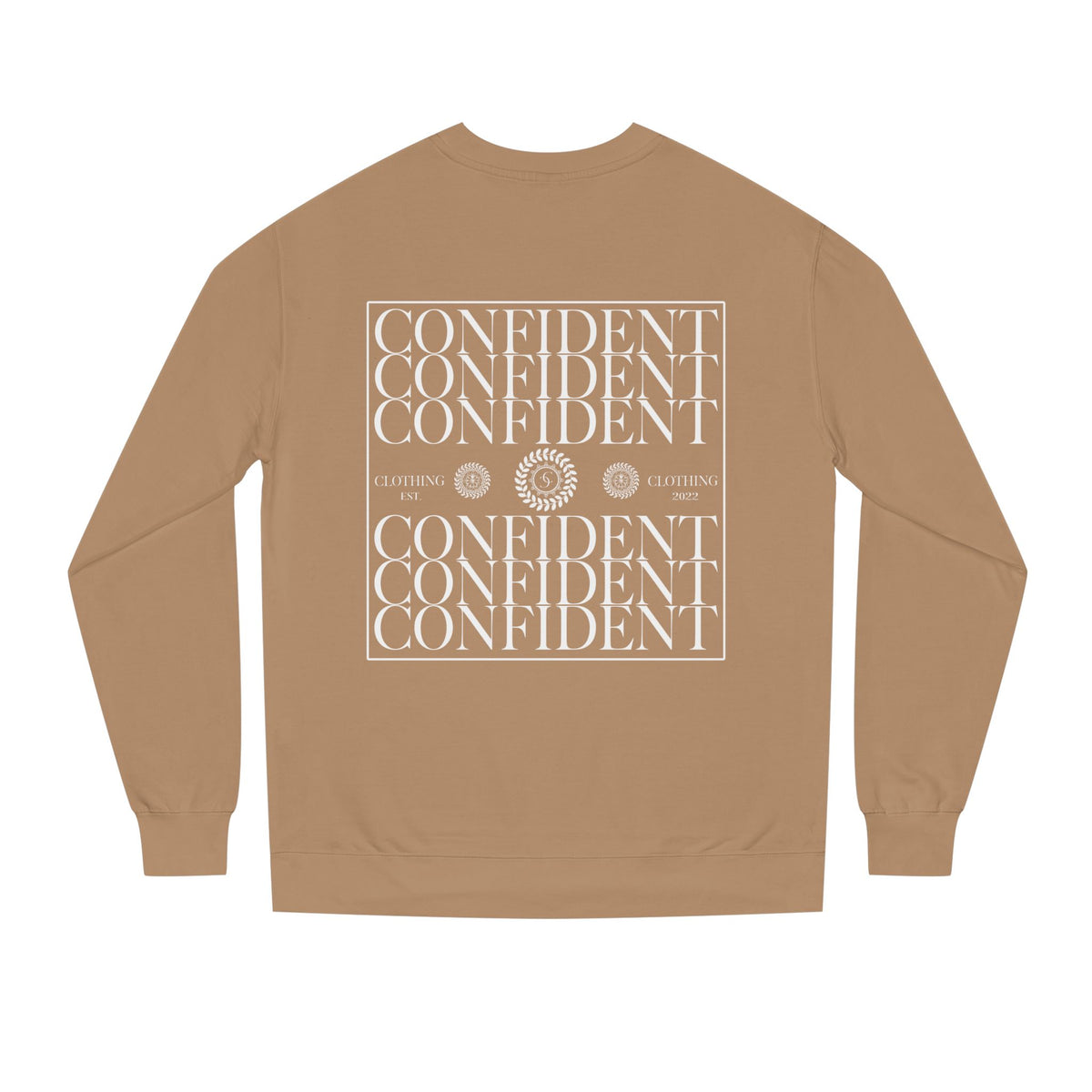 0.5 Confident Clothing Unisex Crew Neck Sweatshirt