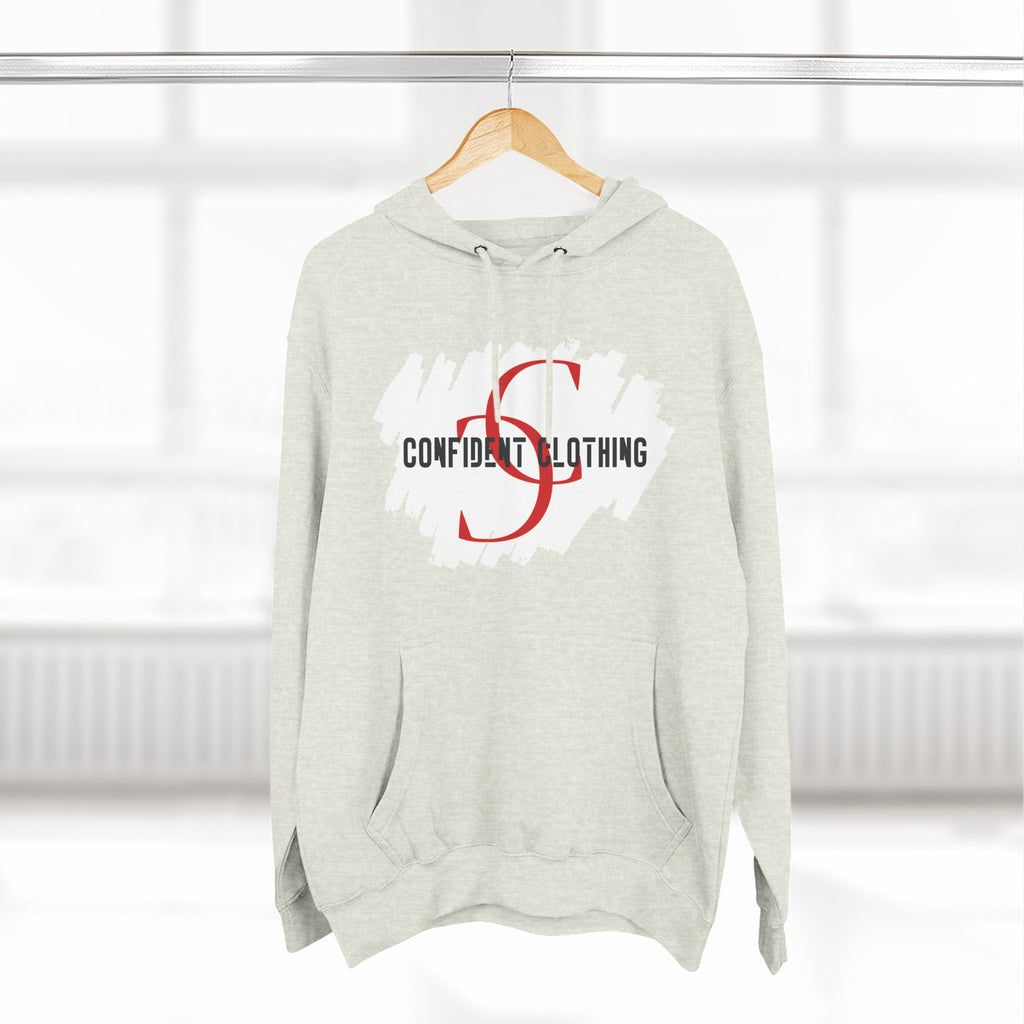 1.8 Confident Clothing Logo Fleece Hoodie