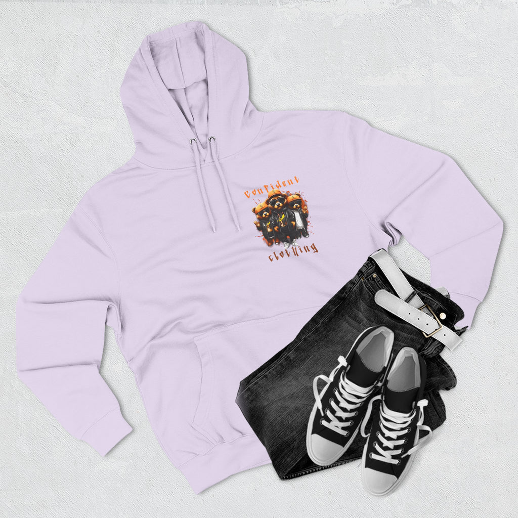 Confident Clothing Raccoon Crew Fleece Hoodie