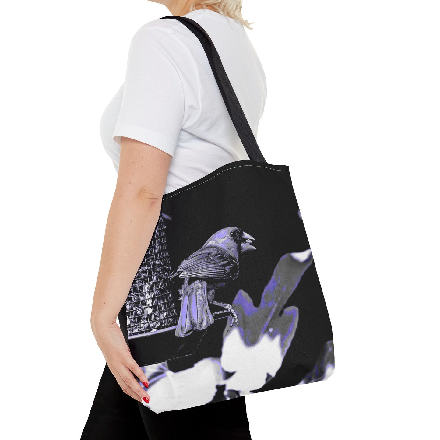 Sunflower seed Bird Tote Bag