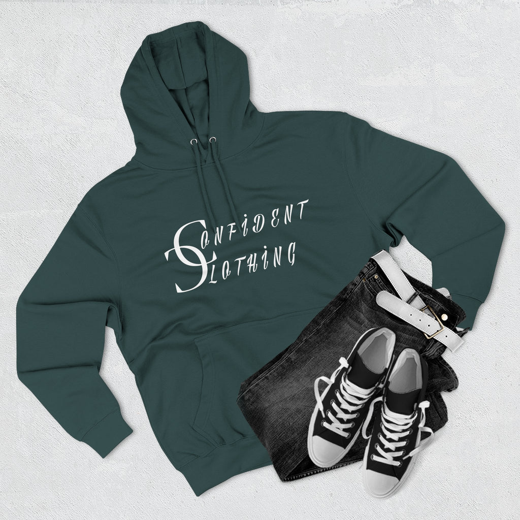 0.3 Confident Slaying Inspirational Fleece Hoodie